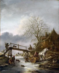 Eine Winterszene